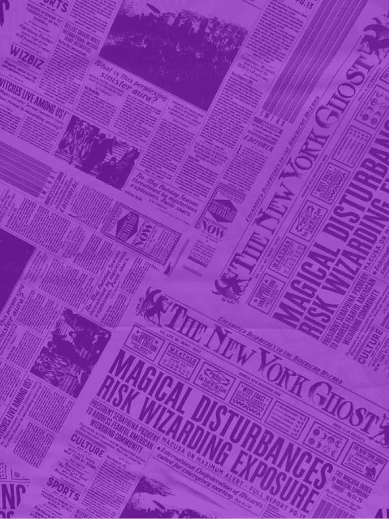 Purple Newspaper